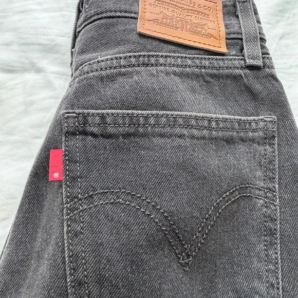 Levi’s Black Dad Jeans Size 25 - Picture 5 of 5